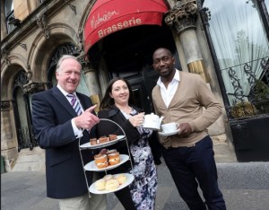 CIM Ireland Chairs afternoon tea at Malmaison with Business First Online June 2015