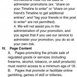 Facebook Competition Rules 2