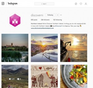 Instagram Discover NI