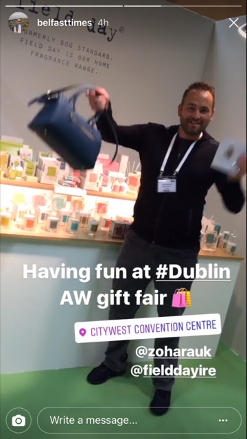Belfast Times Practical Example of Instagram Story