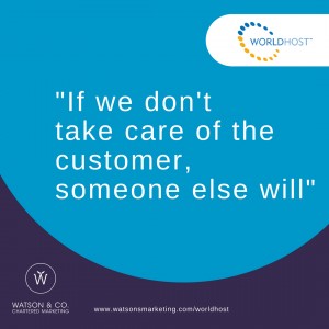 If we don’t care of our customers, somebody else will