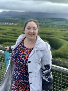 Chartered Marketer Christine Watson founder of Watson and Co Chartered Marketing photographed at Castlewellan Peace Maze in Castlewellan Forest Park