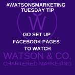 Tuesday Tip – Go Set Up Facebook Pages To Watch