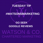 Tuesday Tip – Go seek Google Reviews