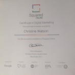 Watson & Co. Chartered Marketing Founder Christine Watson Graduates from Google Squared Programme