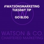 Tuesday Tip Go Blog