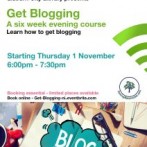 Get Blogging – Free 6 Week Evening Course for Libraries NI