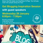 Blogging Inspiration Session – 29 January 2020